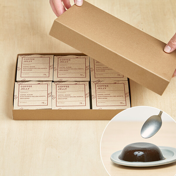 ロクメイ コーヒー葛ゼリー 6個