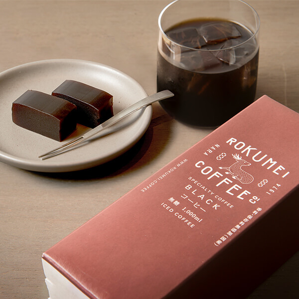 羊羹＆アイスコーヒー