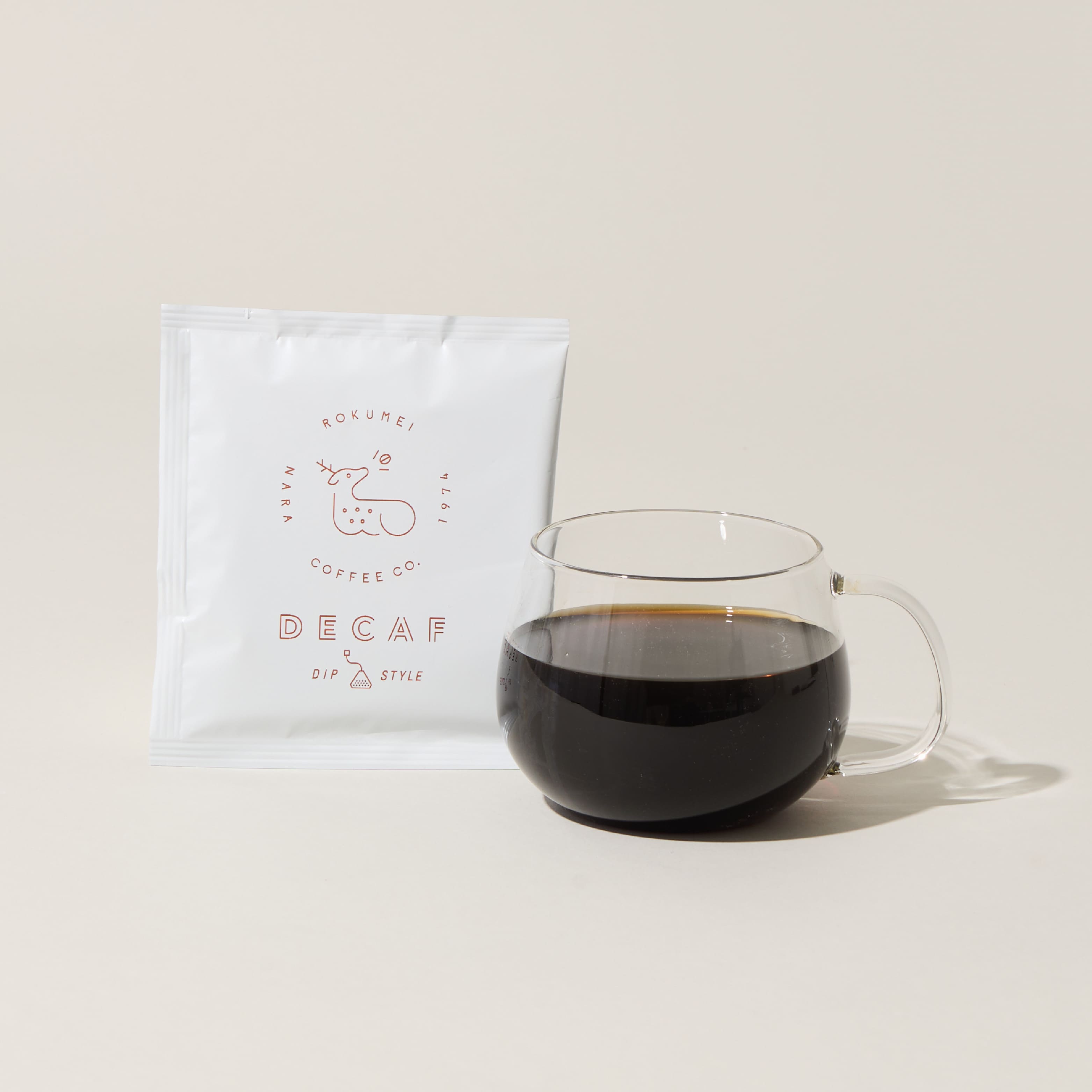 特別な器具は一切不要。デカフェのコーヒーバッグ｜ロクメイコーヒー