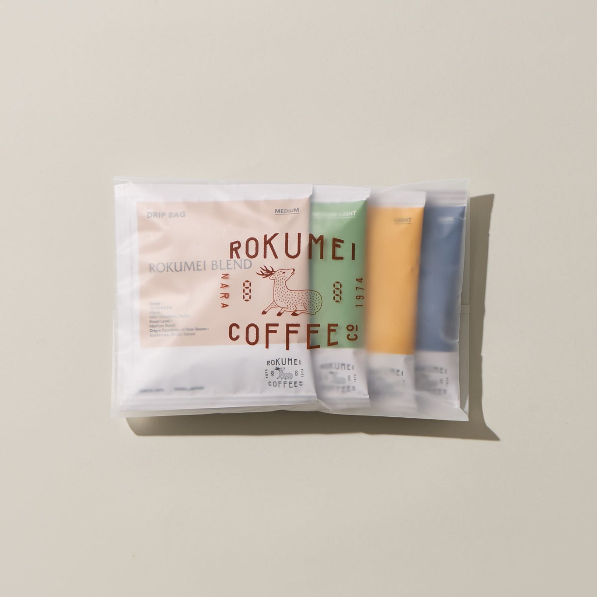 日常を豊かにする4種のブレンドコーヒー 4pcs ドリップバッグ プチギフト