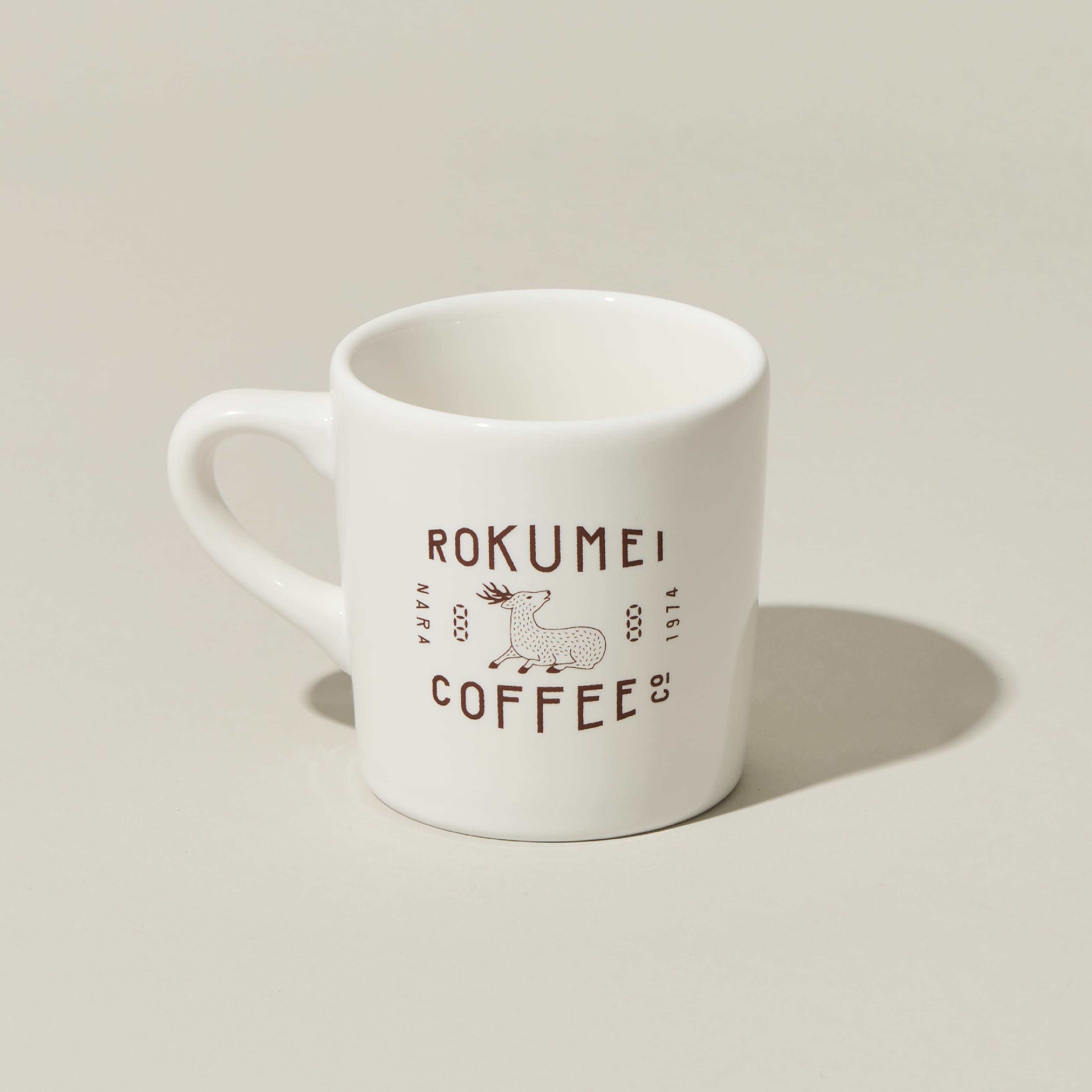 ロクメイの鹿ロゴがおしゃれな限定マグカップ｜ロクメイコーヒー