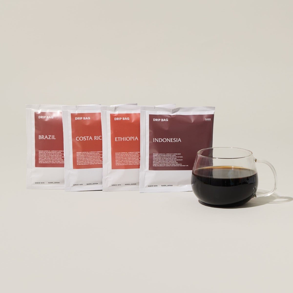 ドリップバッグ シングルオリジン 4種 12pcs について