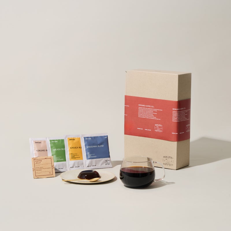 ギフト コーヒーゼリー 5個 & ドリップバッグ12pcs